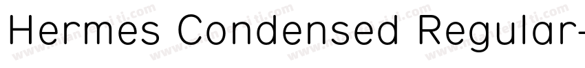 Hermes Condensed Regular字体转换